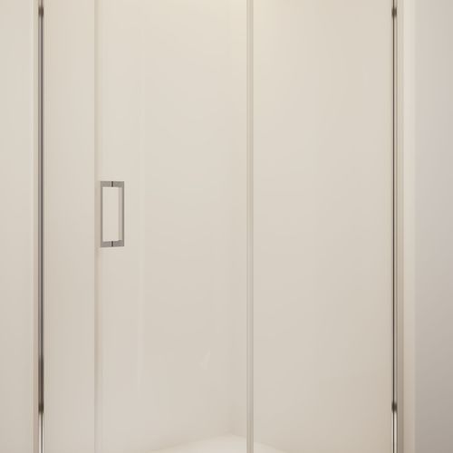 Tivoli Round Sliding Shower 12x9