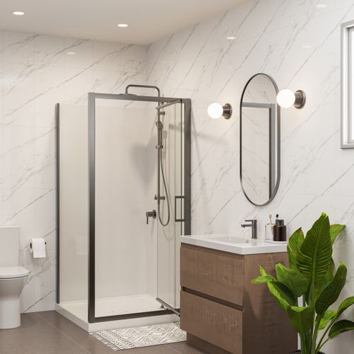 Tivoli InSwing Rectangular Corner Shower