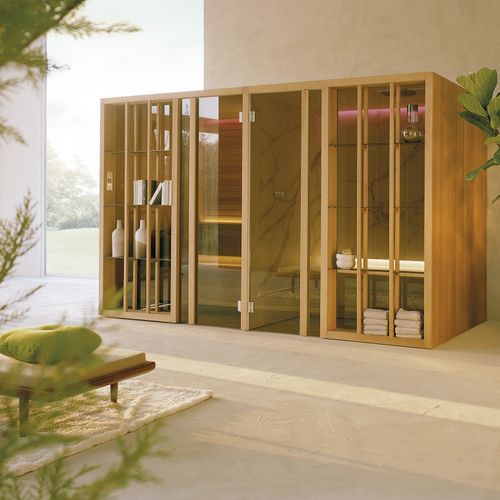 Yoku Sauna and Hammam Steam Shower System by Effe