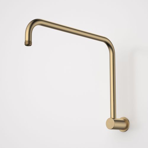 Caroma Upswept Shower Arm  | Brushed Brass