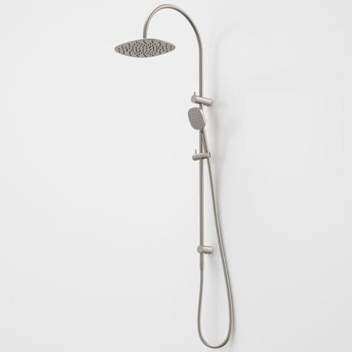 Contura II Rail Shower with Overhead  | Brushed Nickel