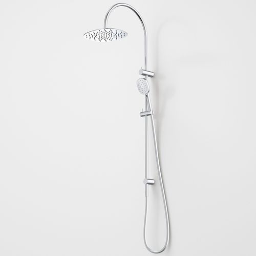 Contura II Rail Shower with Overhead  | Chrome