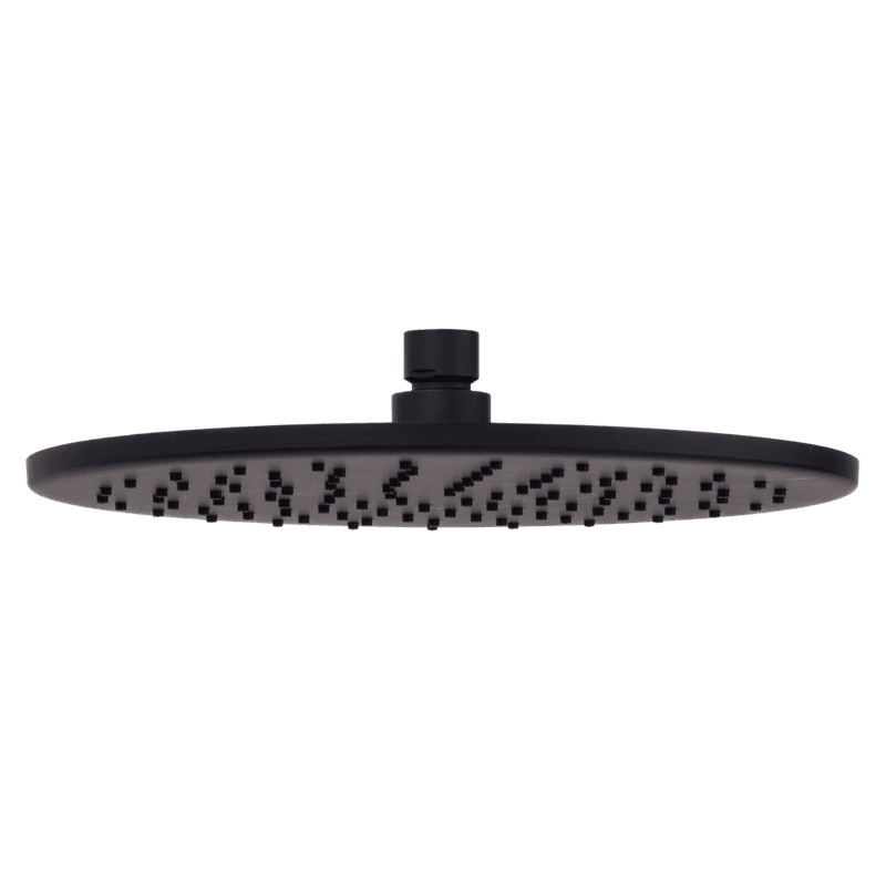 Mira 250mm Matte Black Shower Head
