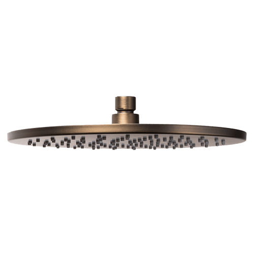 Mira 250mm Brushed Vintage Antique Brass Shower Head