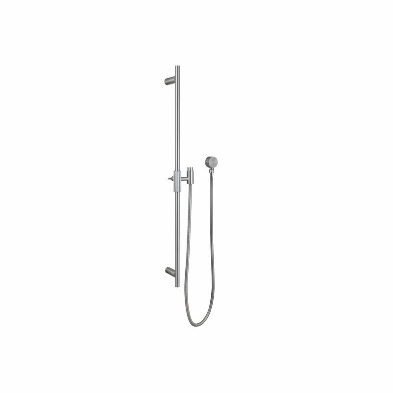 Caddence Shower Rail Brushed Nickel