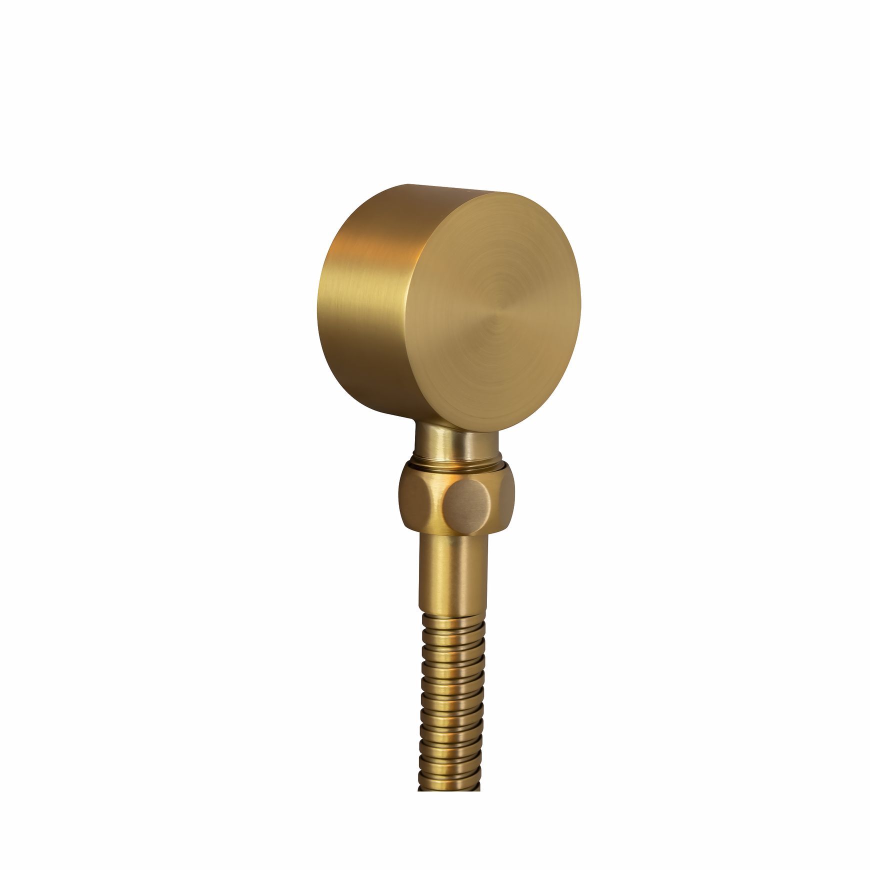 Caddence Shower Rail Brushed Brass