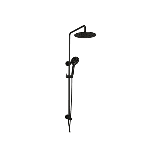 Carbon Shower Tower 3 Function Handshower Satin Black