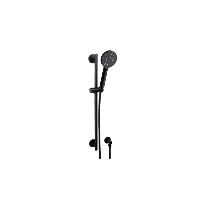 Carbon Slide Shower 3 Function Handshower Satin Black