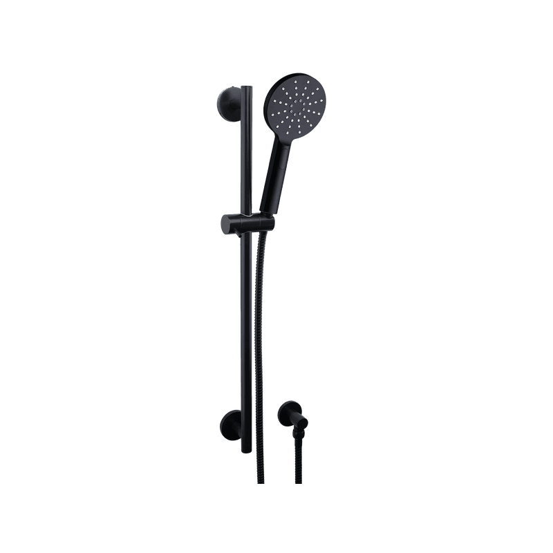 Carbon Slide Shower 3 Function Handshower Satin Black