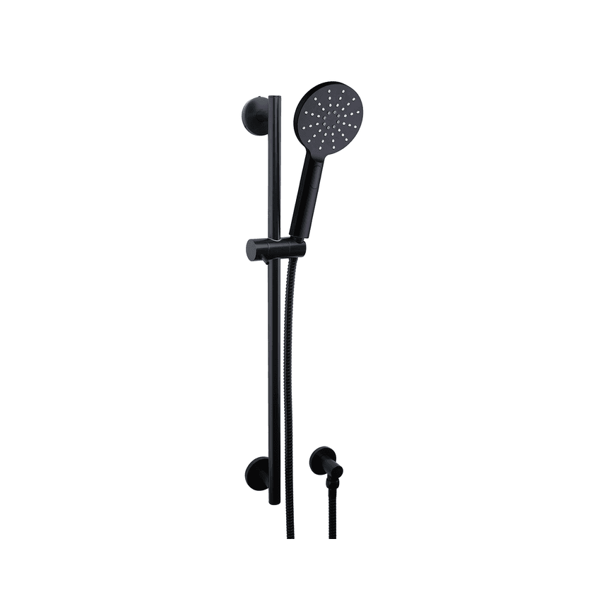 Carbon Slide Shower 3 Function Handshower Satin Black