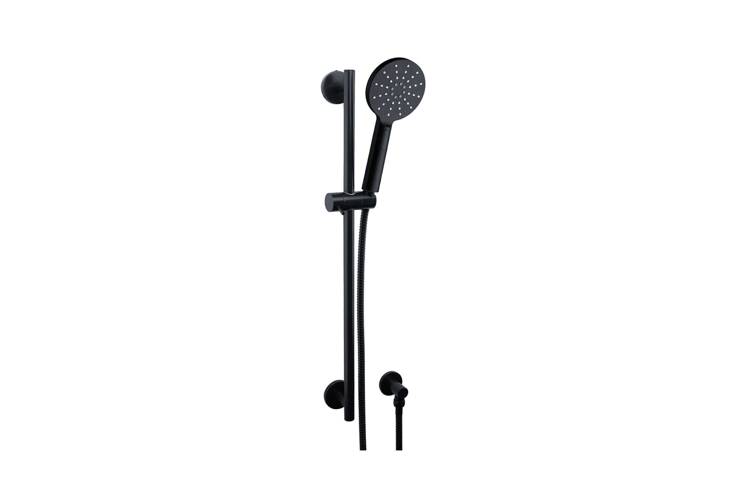 Carbon Slide Shower 3 Function Handshower Satin Black