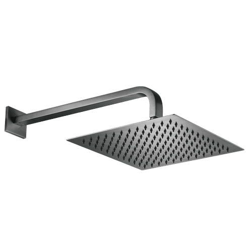 Flint Rain Shower with Wall Arm Gun Metal