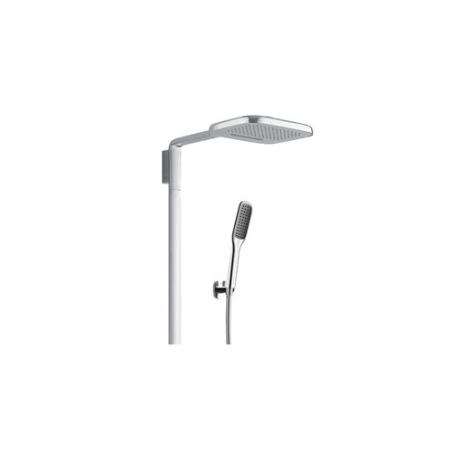 Modern Shower Tower with Mixer Chrome