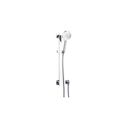 Modern Slide Shower 3 Function Handshower Chrome