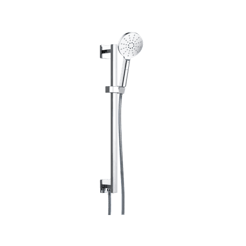 Modern Linea Slide Shower 3 Function Handshower Chrome