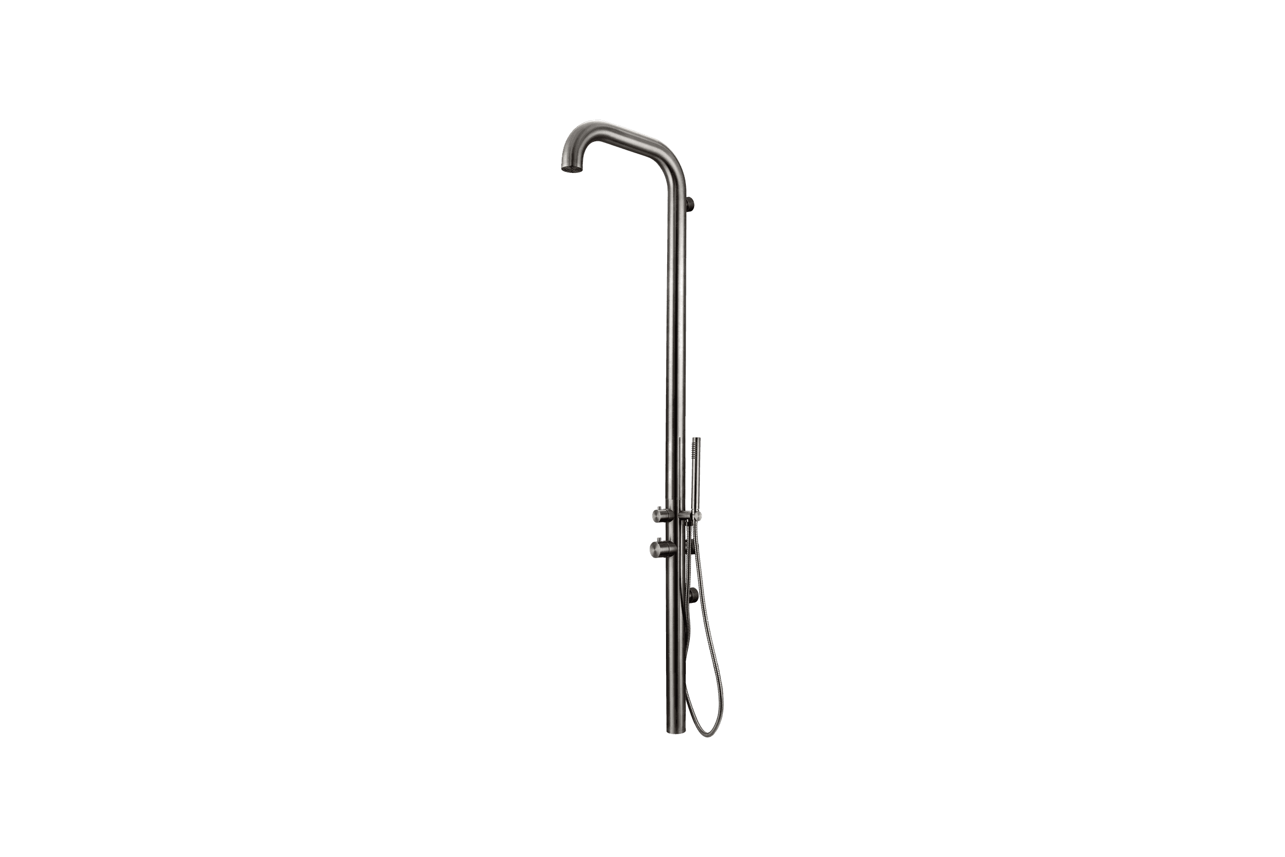 Pacific Outdoor Shower Tower Gun Metal
