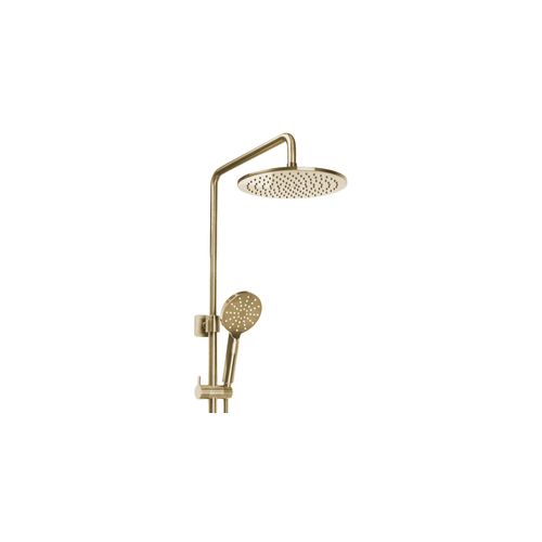 Scarab Shower Tower 3 Function Handshower Brushed Gold