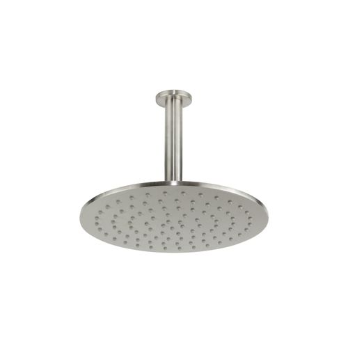 Urban Rain Shower with Ceiling Arm Brushed Stainless
