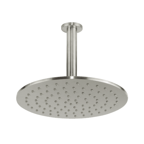 Urban Rain Shower with Ceiling Arm Brushed Stainless
