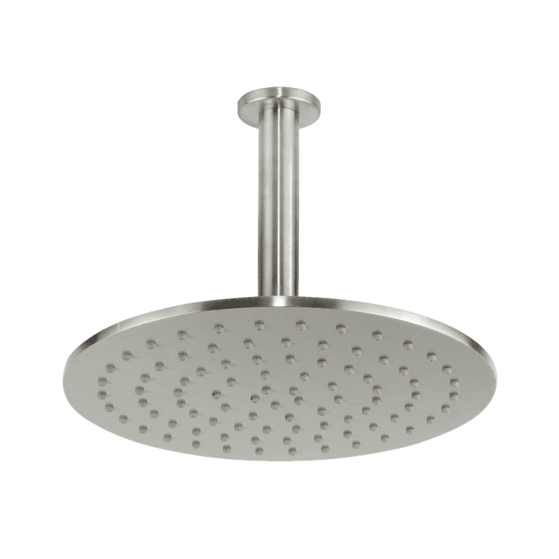 Urban Rain Shower with Ceiling Arm Brushed Stainless