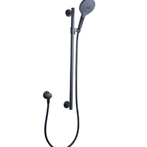 Rainduet 3.0 Slide Shower - Matte Black