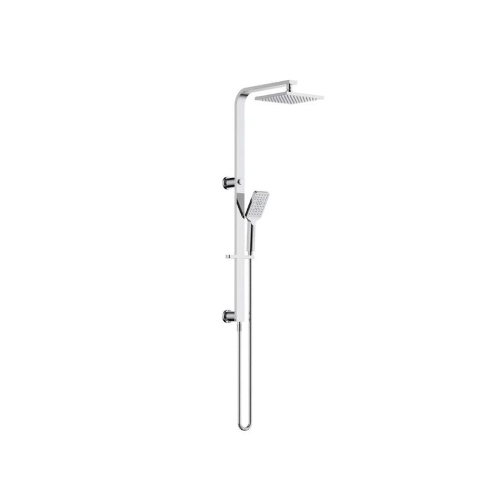 Quadro Double Head Slide Shower
