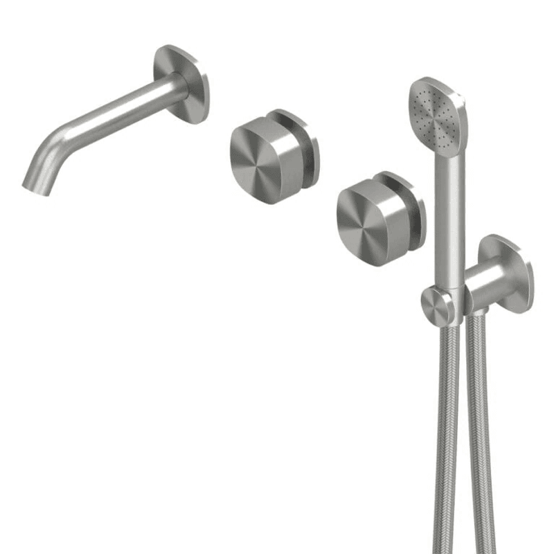 Super 22 69T | Two Wall Mixers + Shower Kit