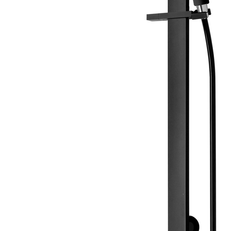Foreno Black Edition Column Slide Shower SBK041