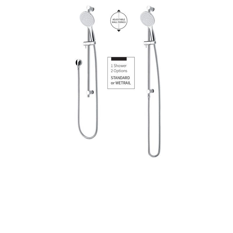 Solitaire Wetrail Slide Shower