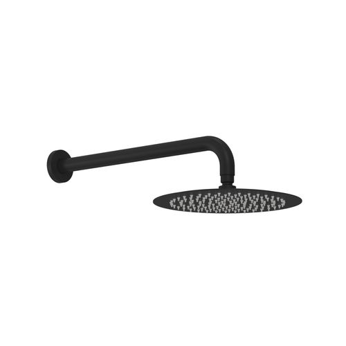 Tube Wall Mount Rainhead 250mm