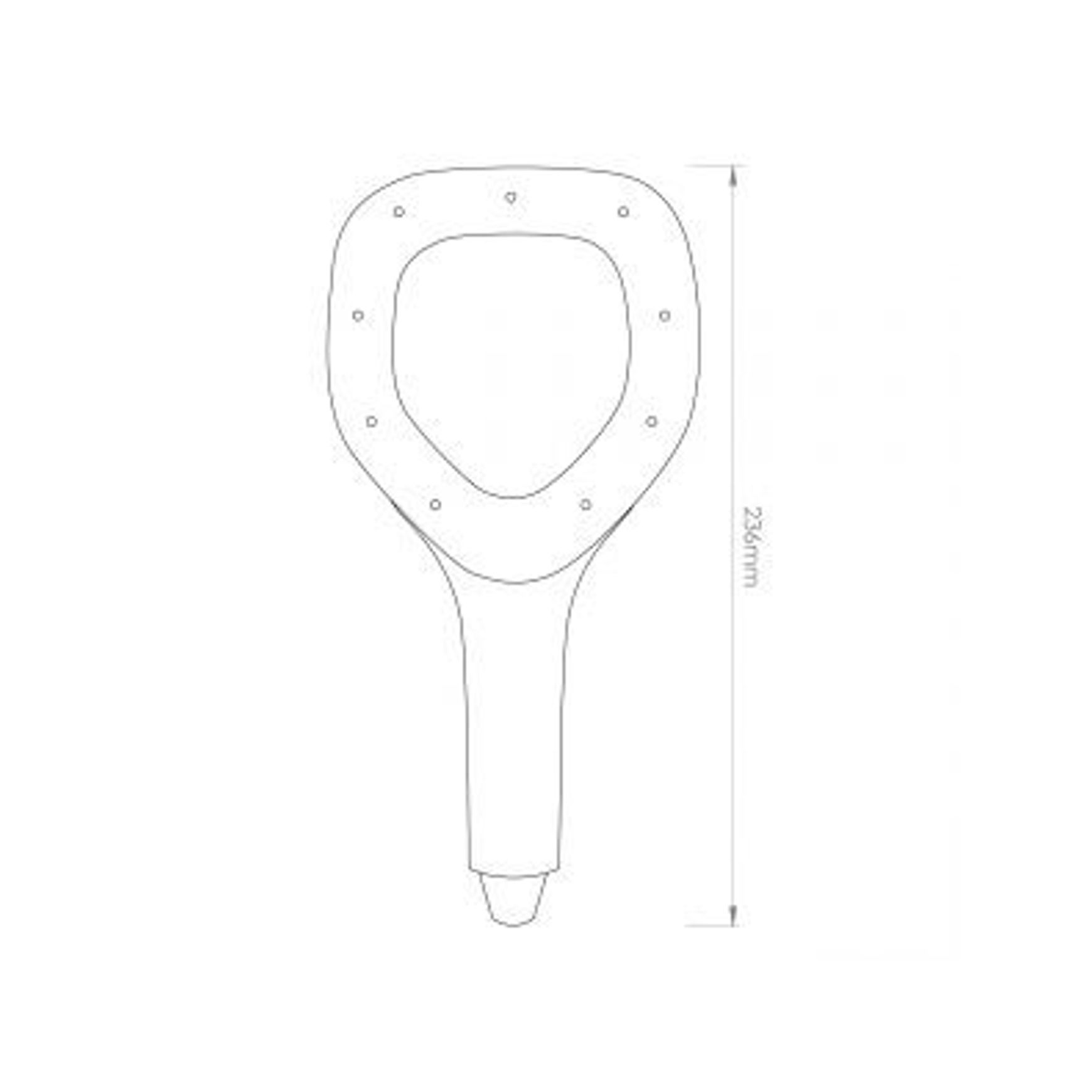 DreamJet Slide Shower Chrome/Black  VDRM043