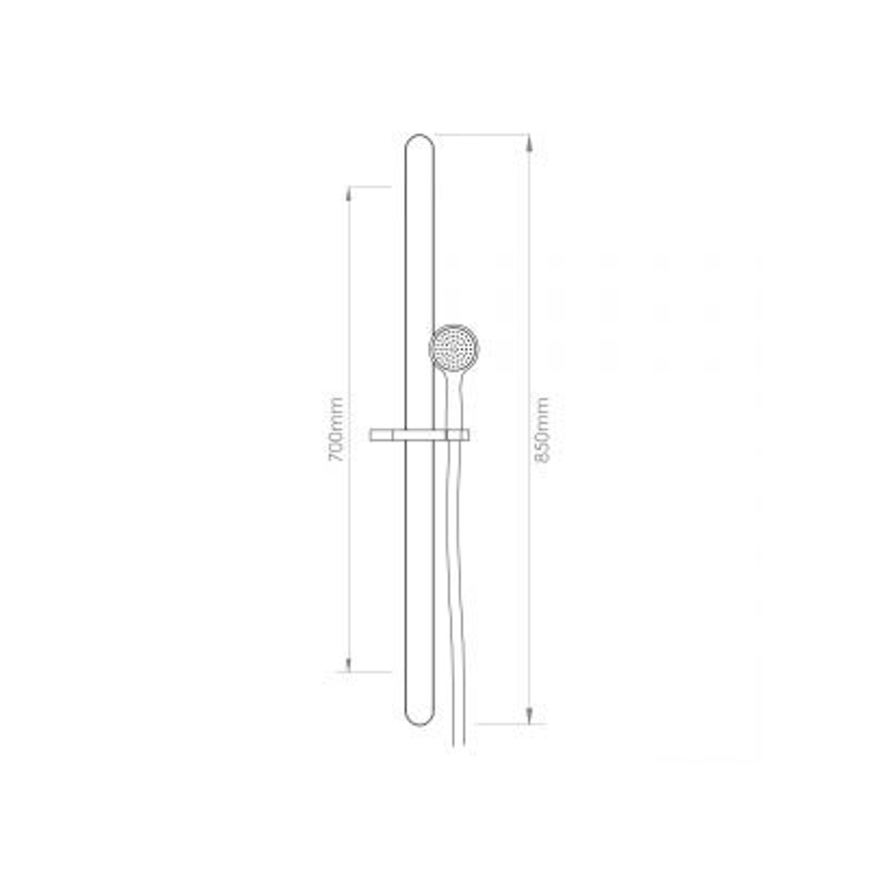 Eclipse 1 Function Slide Shower (Round)