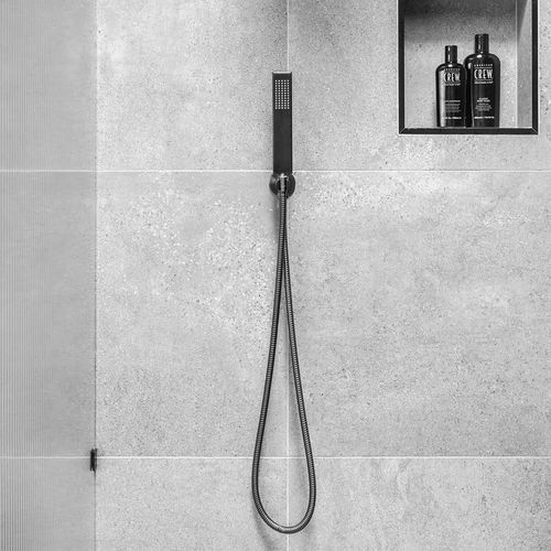 Mila Fixed Hand Shower Holder & BP