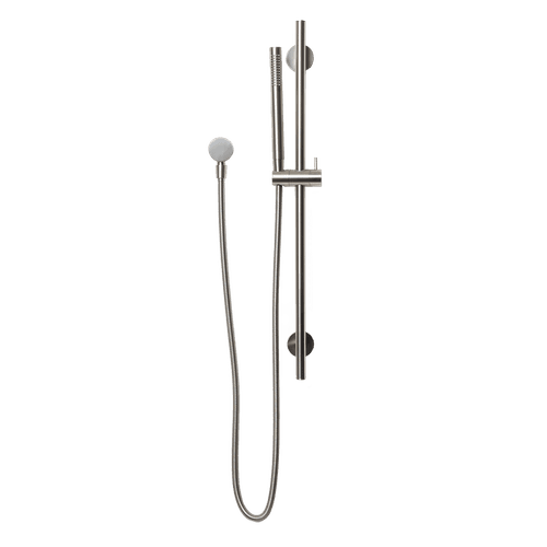 Mira Brushed Nickel Shower on Rail