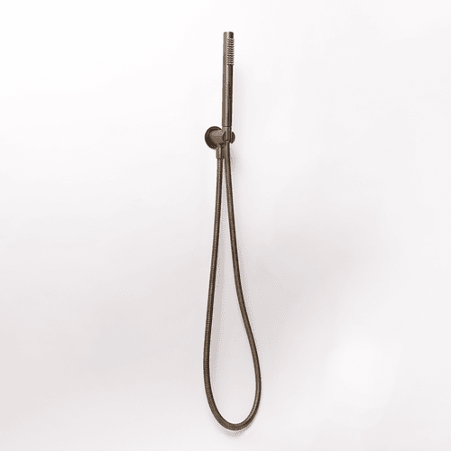 Mira Brushed Vintage Antique Brass Hand Shower and Hose