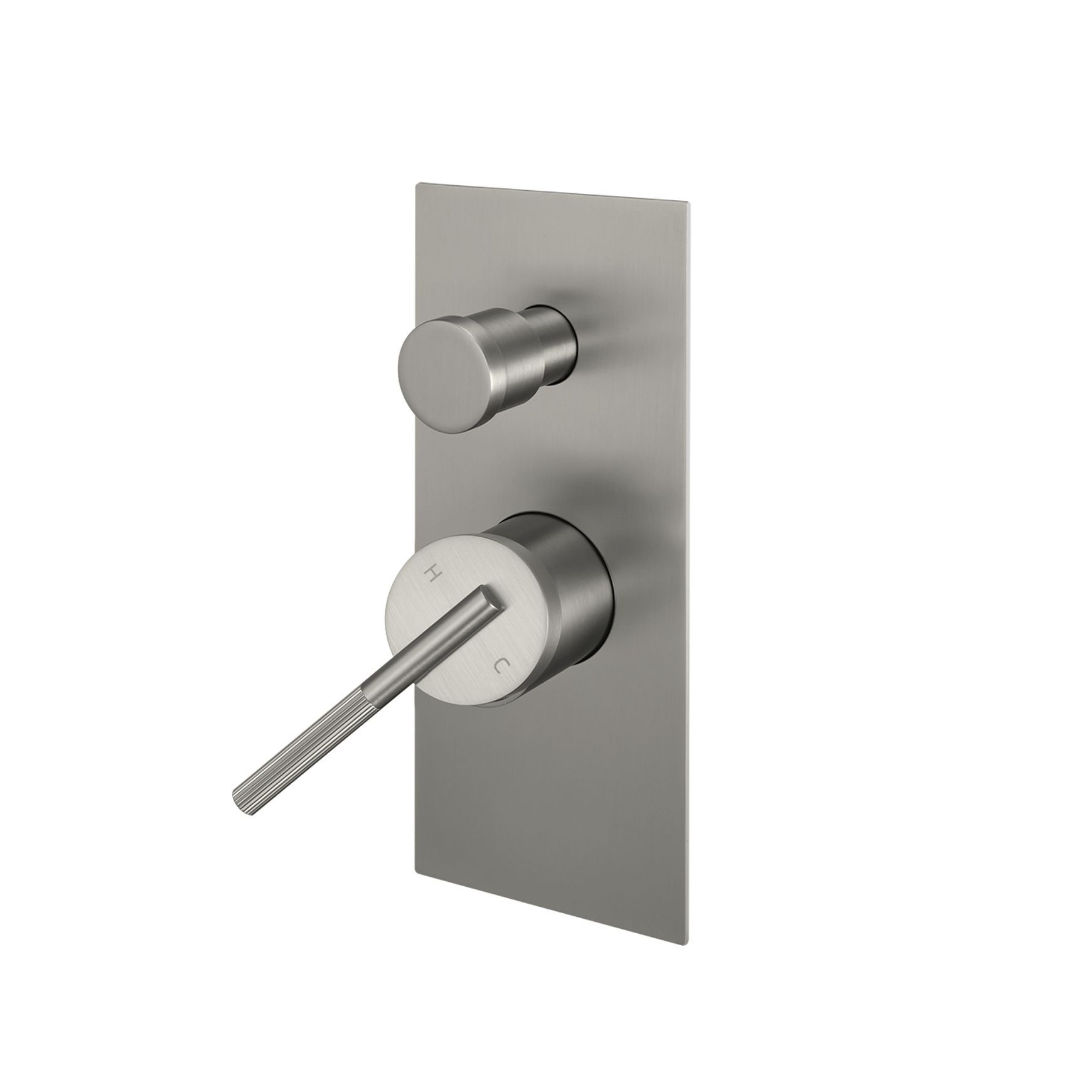 Caddence Wall Mixer with Diverter Brushed Nickel