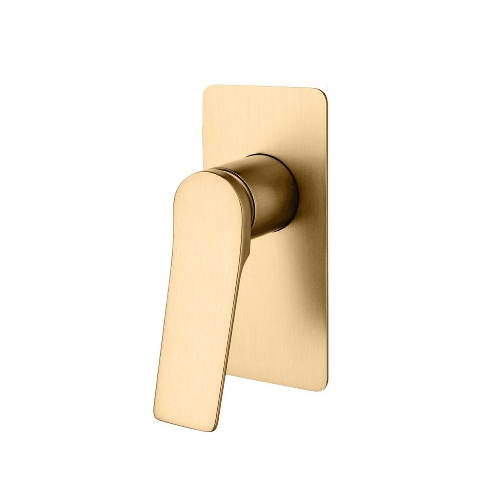 Rushy Wall Mixer Brushed Brass