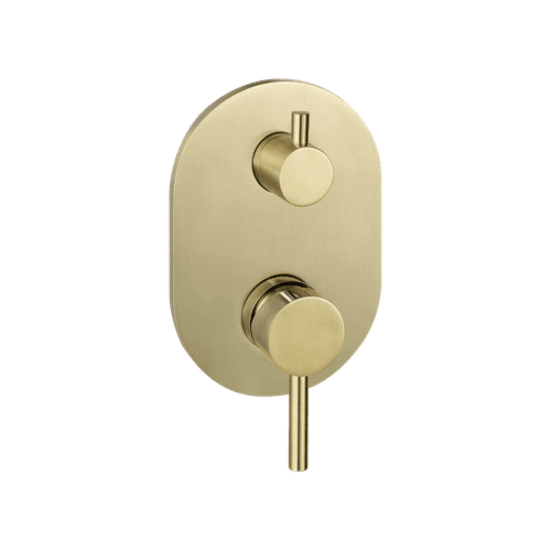 Scarab Shower Divert Mixer Brushed Gold