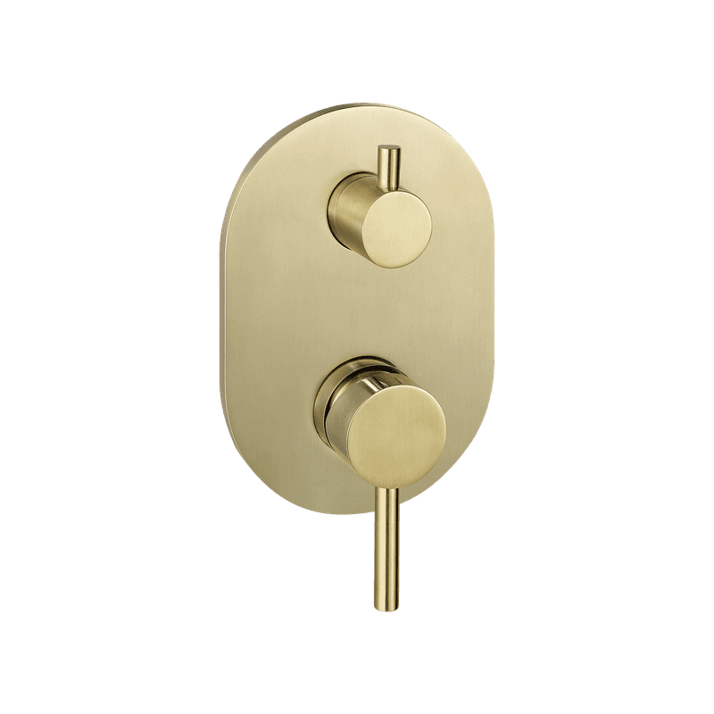 Scarab Shower Divert Mixer Brushed Gold