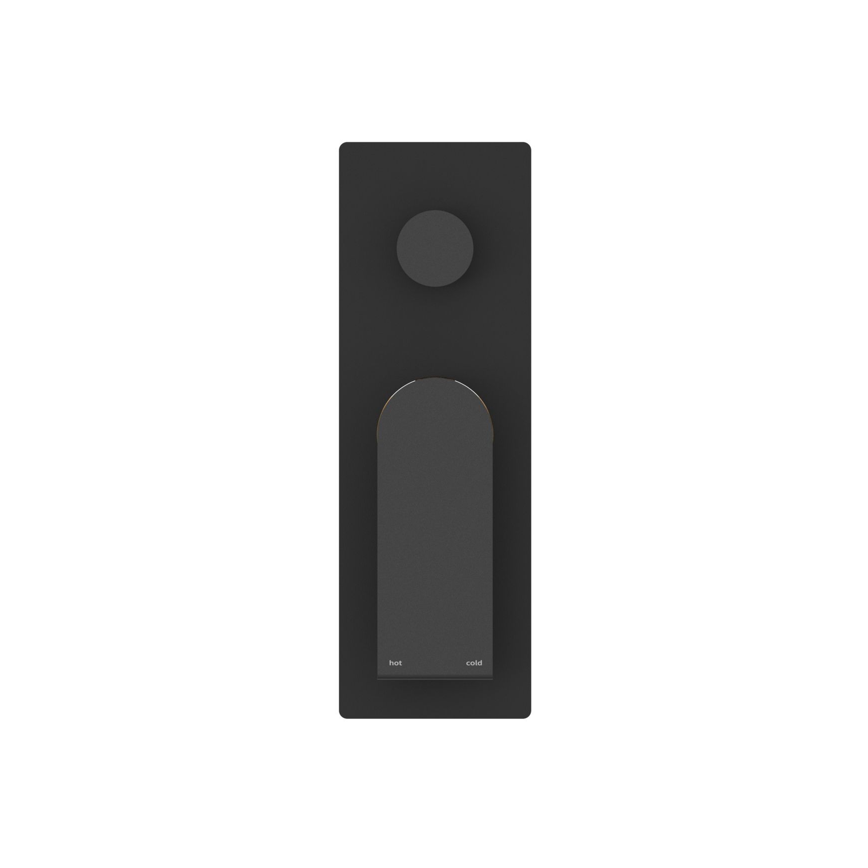 Bianca Shower Mixer & Divertor | Matte Black