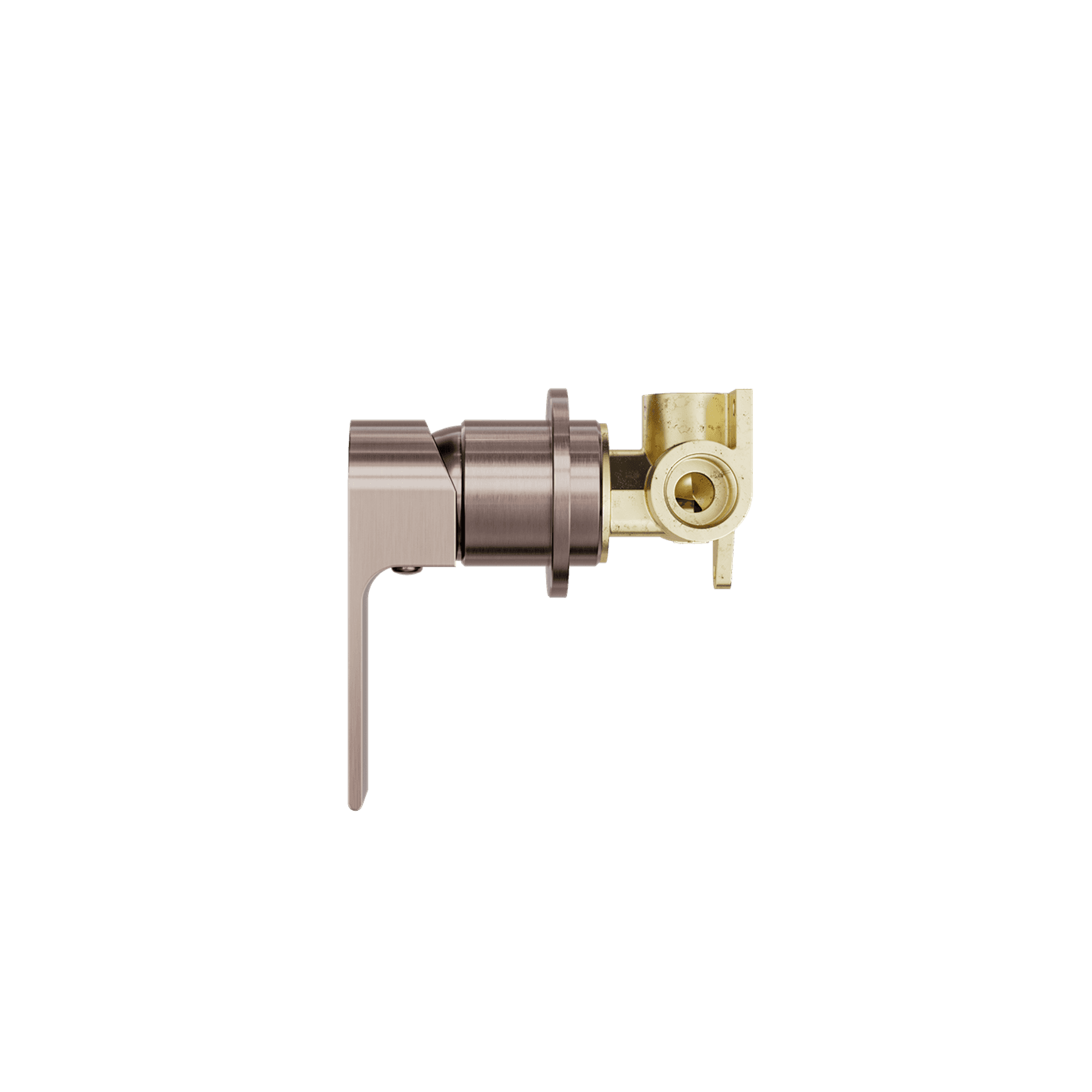 Bianca Shower Mixer 60mm Plate | Brushed Bronze