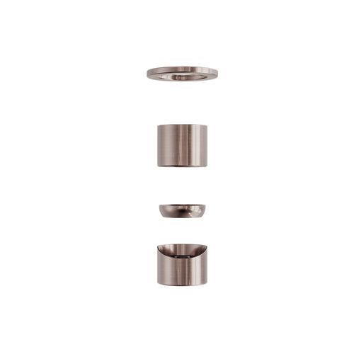 Zen SS316L Shower Mixer Trim Kits | Brushed Bronze