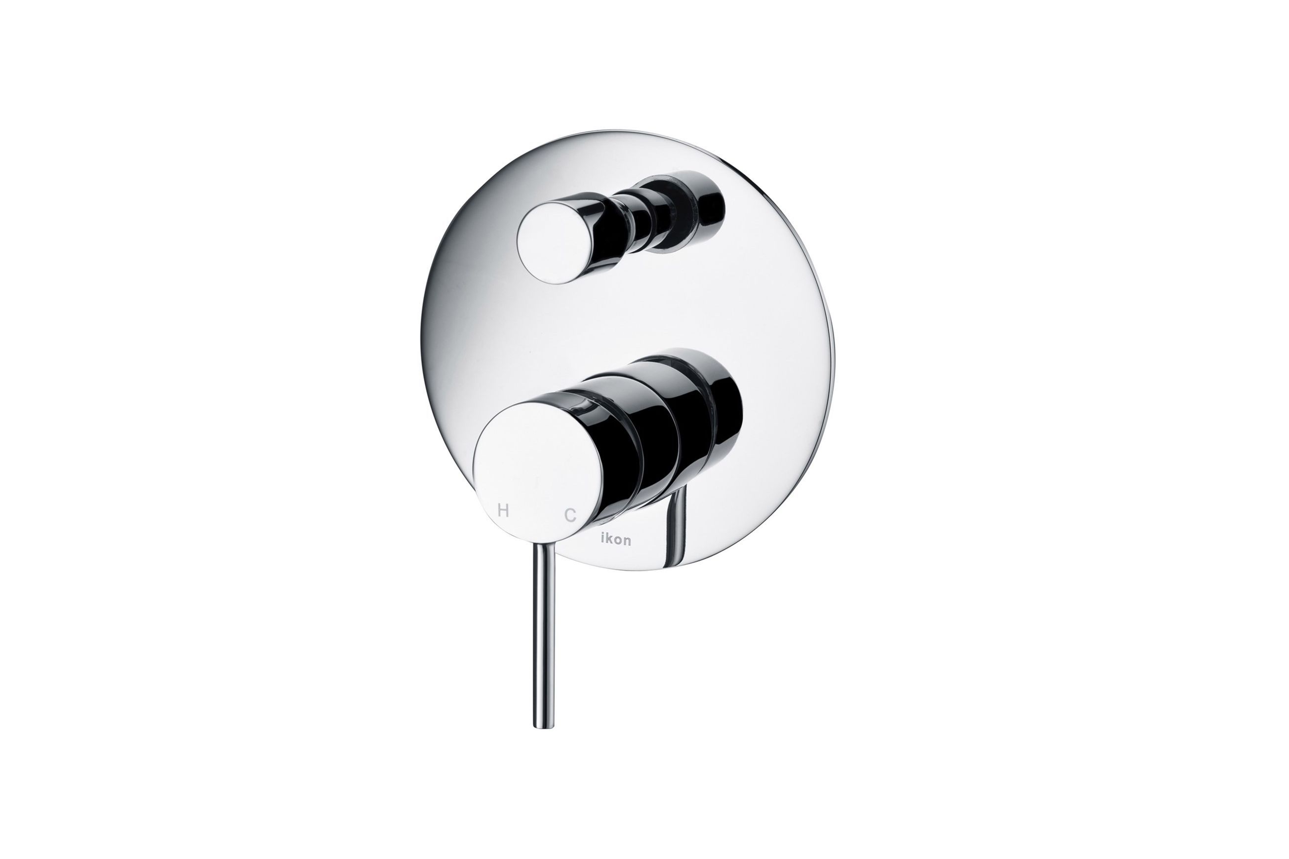 Unika Hali Wall Shower Mixer with Diverter