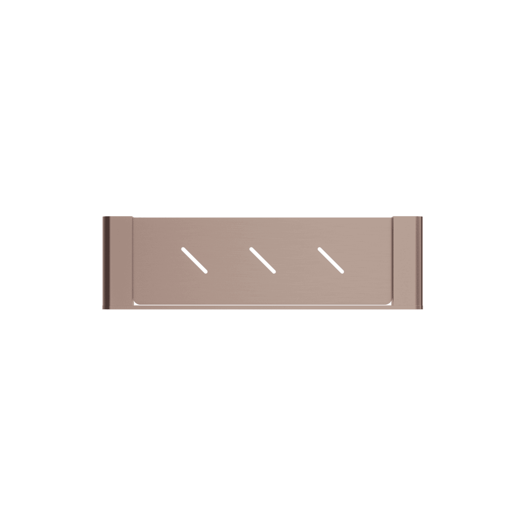 Bianca Metal Shower Shelf | Brushed Bronze