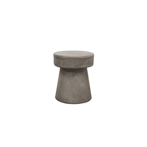 Mushroom Concrete Stool / Side Table