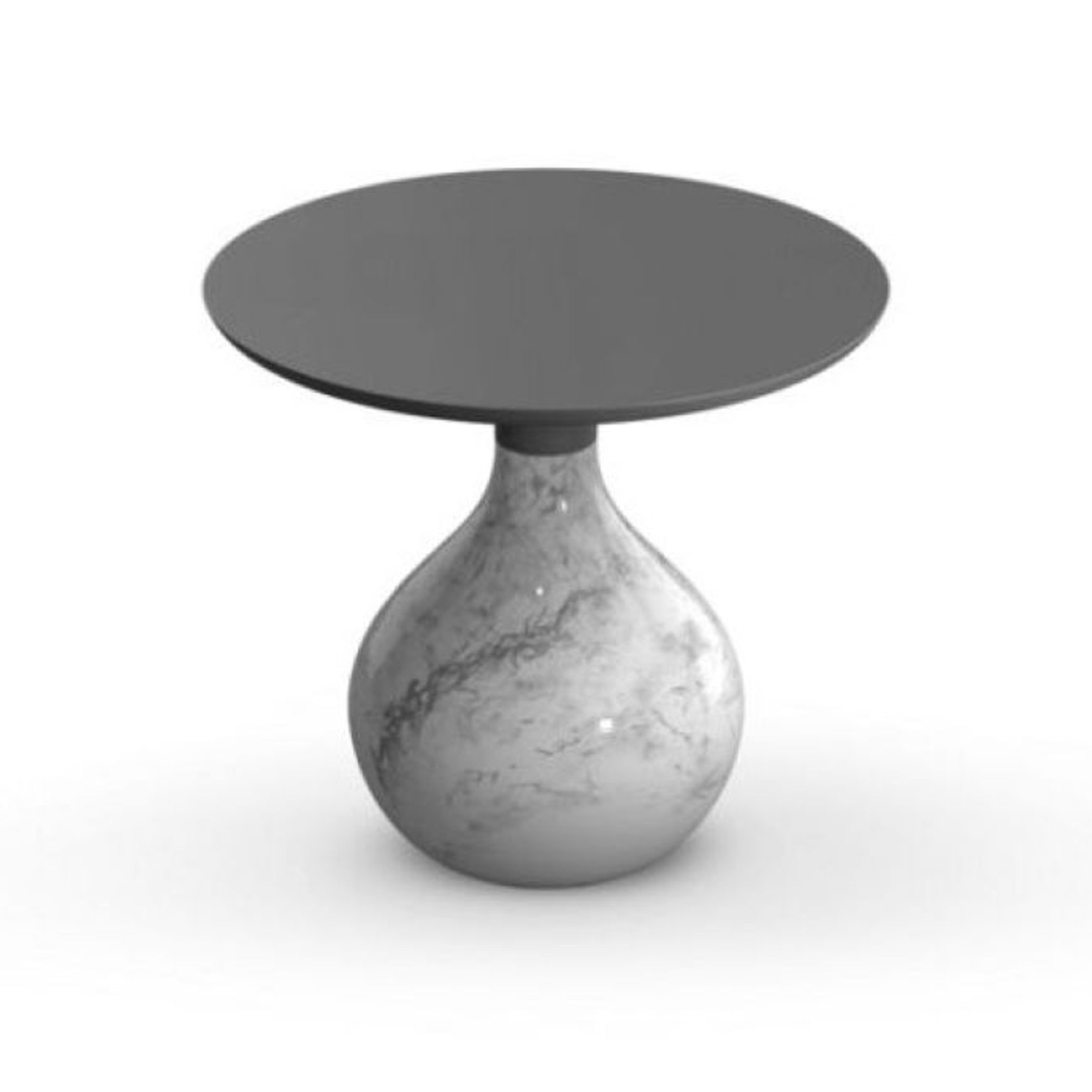 Aqua Pedestal Table