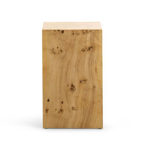 Calix Burl Plinth Small | Natural
