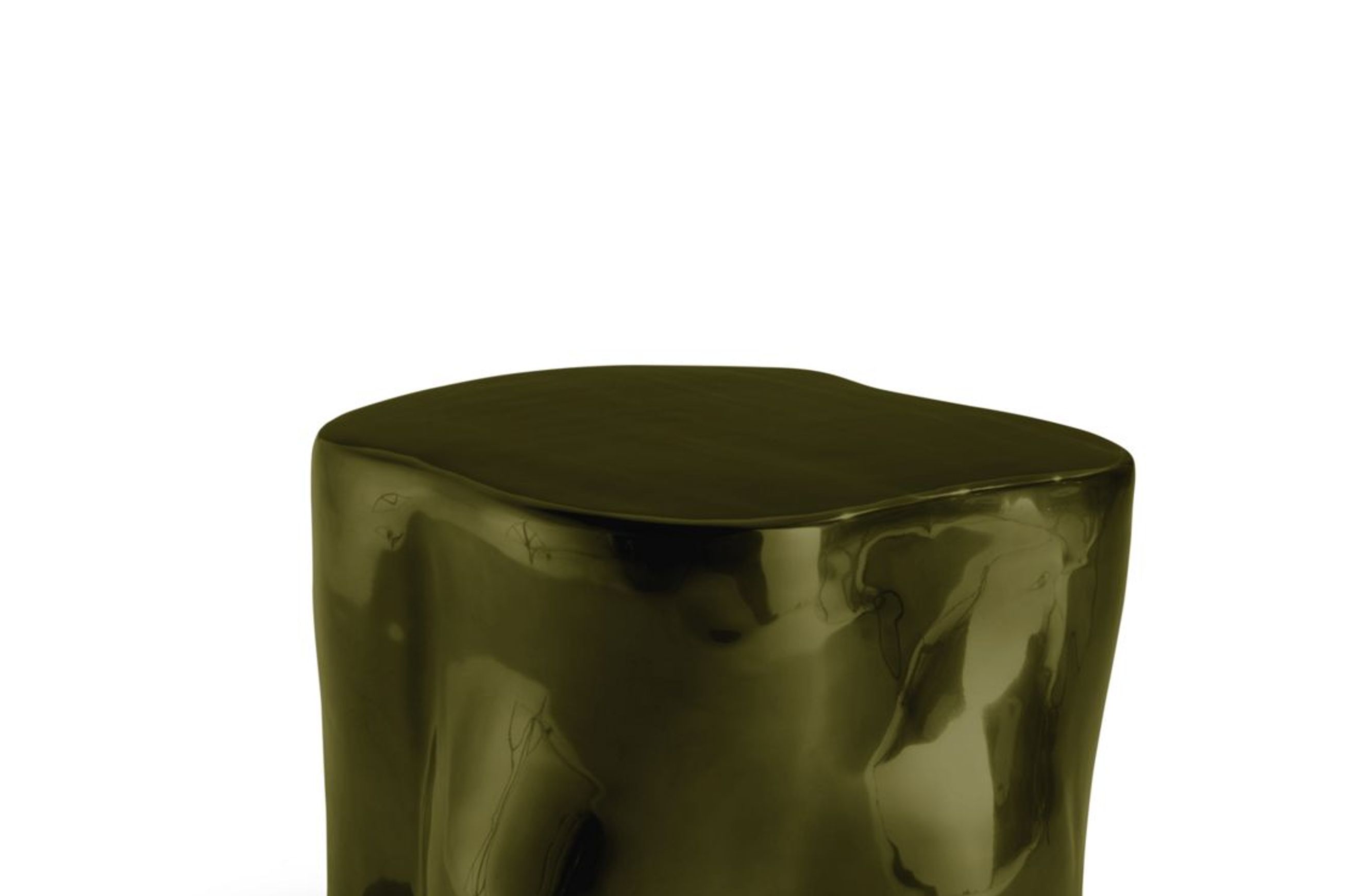 Silver Tree End Table