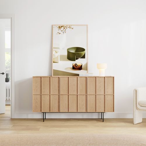 Linea 160cm Sideboard Cabinet Natural Oak | L3 Home