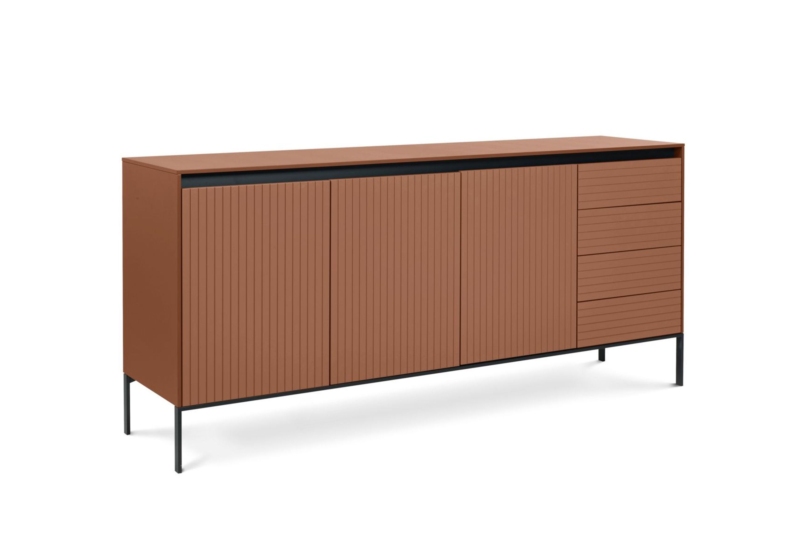 Keeen Tall Sideboard 3 doors, 4 drawers